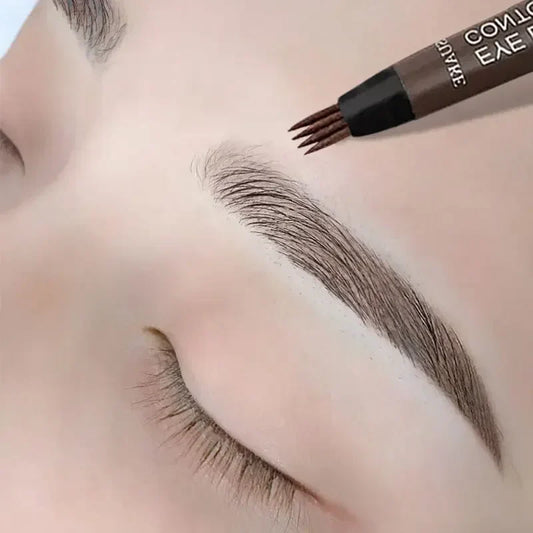4-Fork Waterproof Eyebrow Pencil