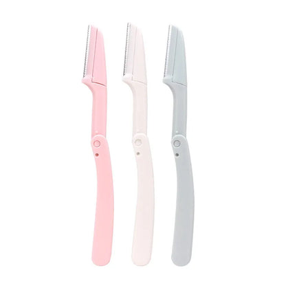 3pcs Foldable Eyebrow Grooming Set