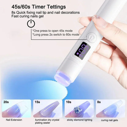 9SPro Compact LED Nail Lamp