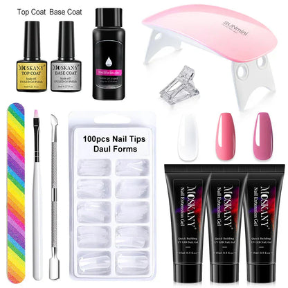 Poly Nail Gel Set Kit