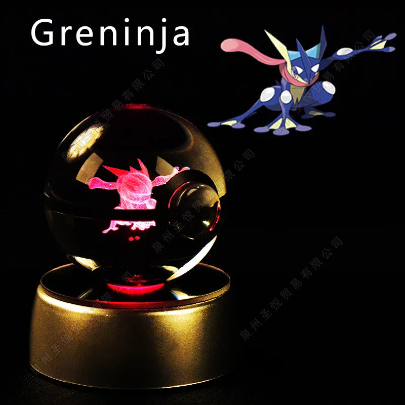 3D Pokémon Crystal Ball Lamp