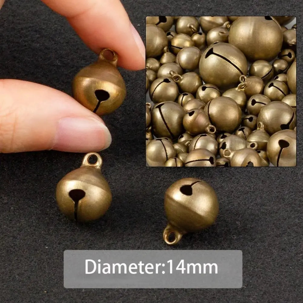 Bronze Metal Jingle Bells Set