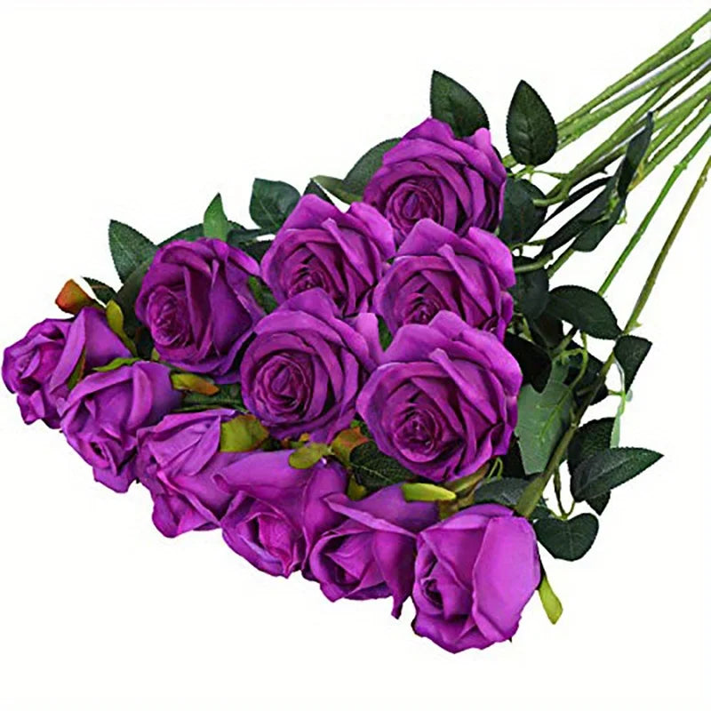 Realistic Artificial Rose Bouquet