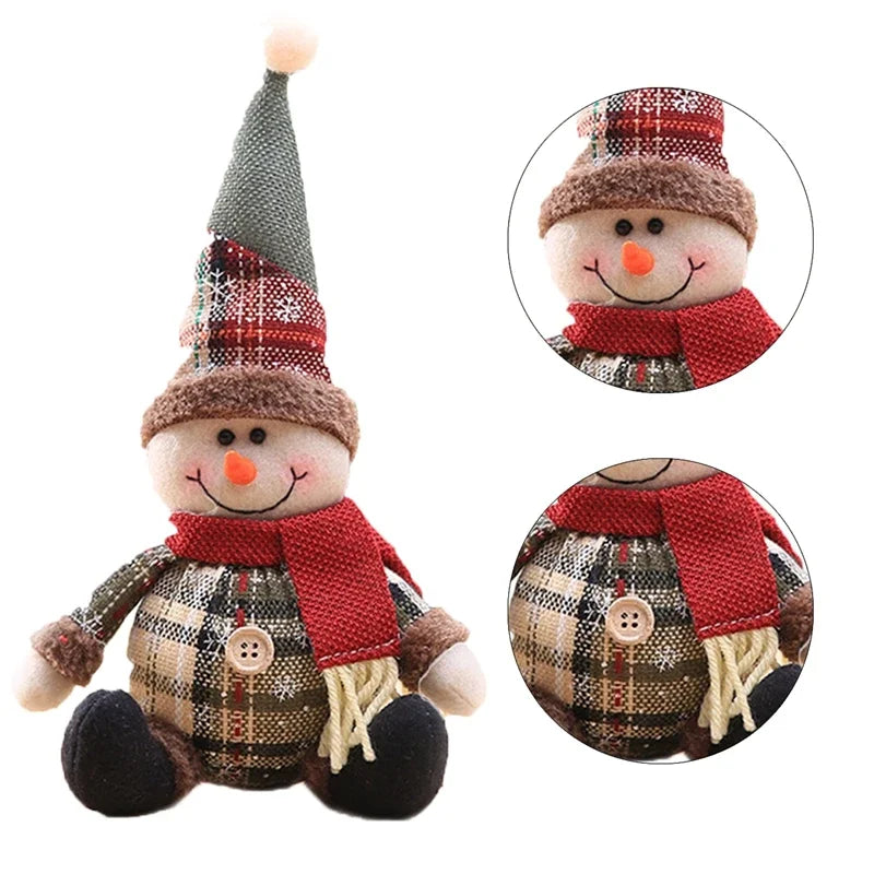 Christmas Santa Doll Home Decor