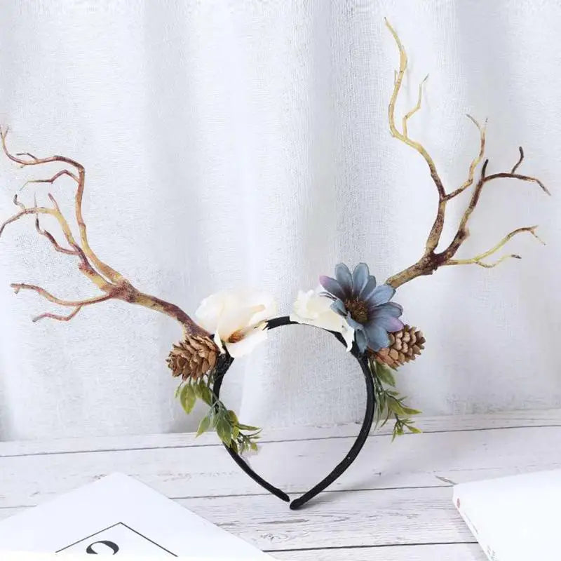 Christmas Reindeer Antler Headband