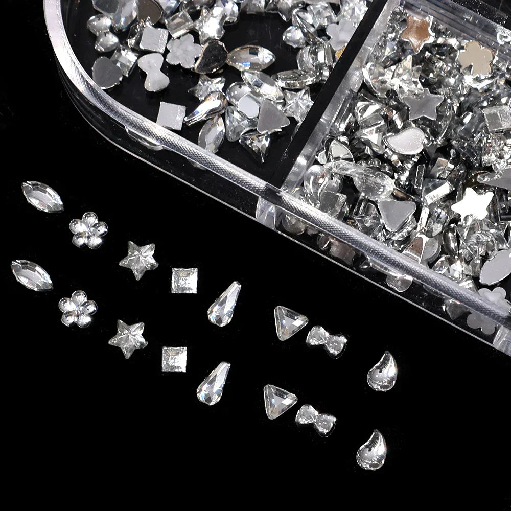 Mini Rhinestone Nail Art Kit