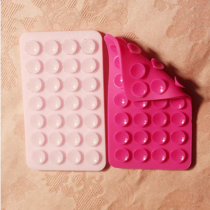 Double-Sided Silicone Suction Phone Mount