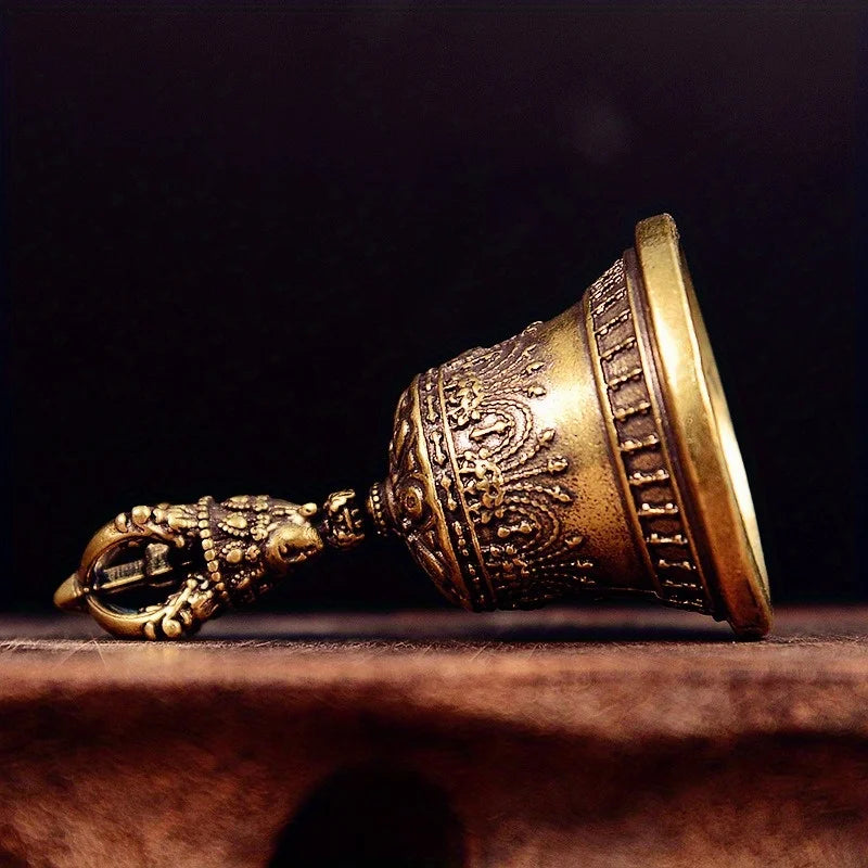 Tibetan Brass Handicraft Bronze Bell
