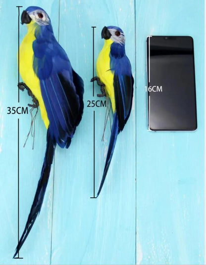 Handmade Simulation Parrot Ornament