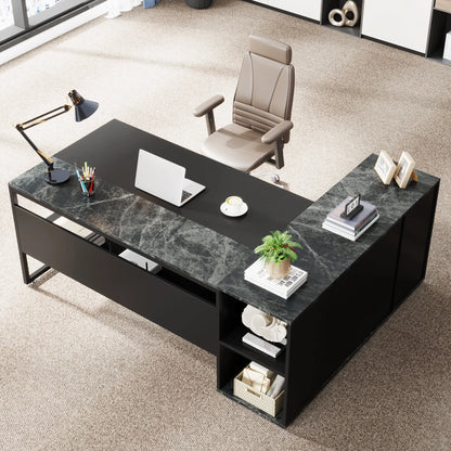 Tribesigns 71-Inch L-Shaped Desk