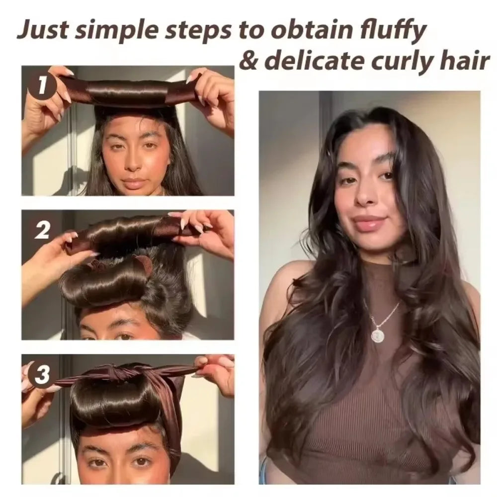 Heatless Curling Rod Headband Set