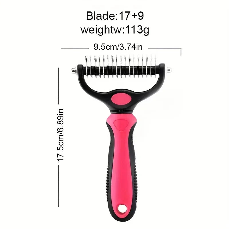 DUTRIEUX Double-Sided Pet Grooming Comb