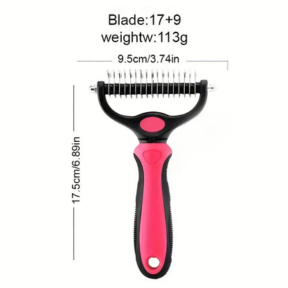 DUTRIEUX Double-Sided Pet Grooming Comb