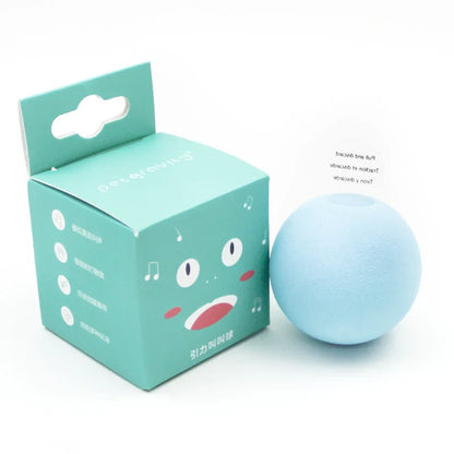 COOYOMOO Smart Catnip Squeaky Ball Toy
