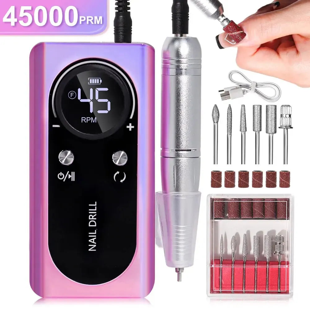 Portable Electric Nail Drill Machine