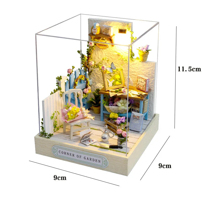 DIY Mini Wooden Dollhouse