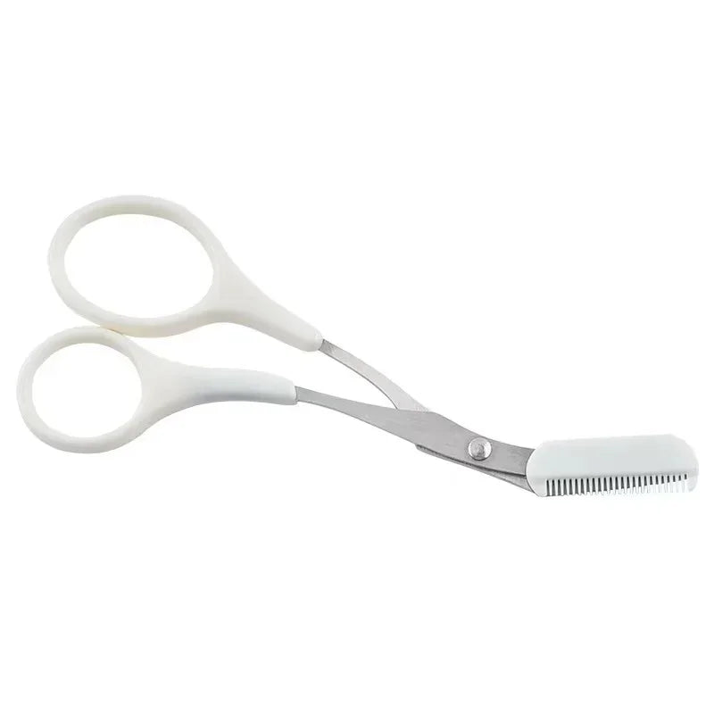 Stainless Steel Eyebrow Trimmer Set