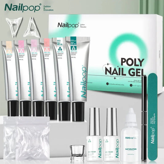 Poly Nail Extension Gel Kit