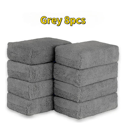 8PCS Microfibre Car Wax Pads