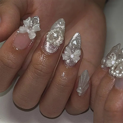 24Pcs Sweet Press-On Nail Set