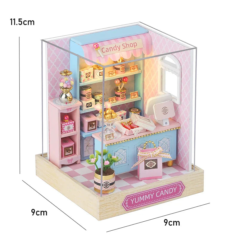 DIY Mini Wooden Dollhouse