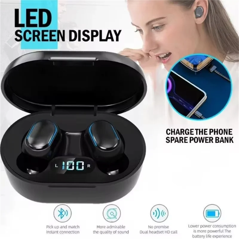 E7S Wireless Bluetooth Earbuds