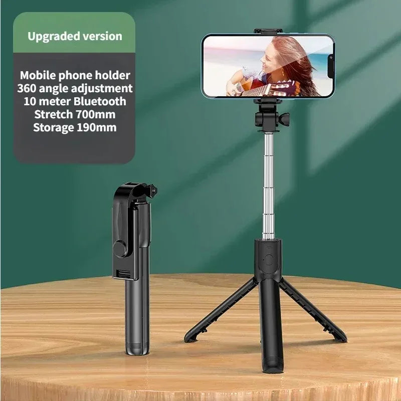 Wireless Selfie Stick Tripod with Light