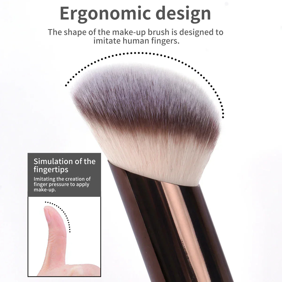 MAANGE Double Head Makeup Brushes