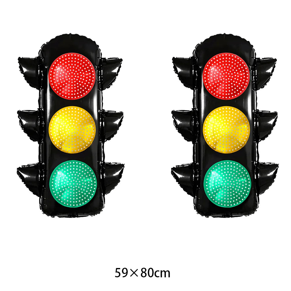 Racing Car Checkered Table Runner