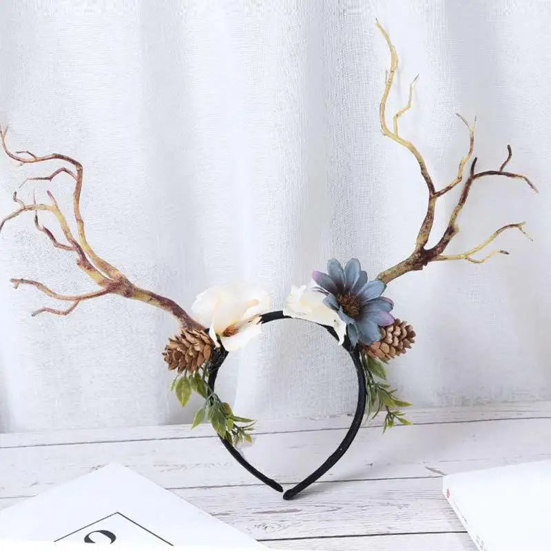 Christmas Reindeer Antler Headband