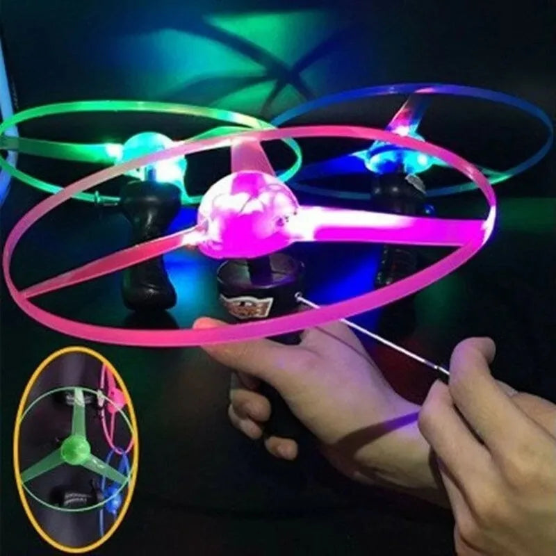 LED Flying Disc Helicopter Toy