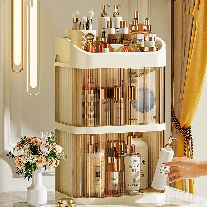 Luxury Dust-Proof Makeup Organizer