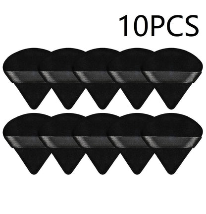 10PCS Triangle Makeup Sponge Set