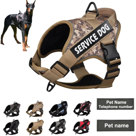 Custom Tactical No-Pull Harness