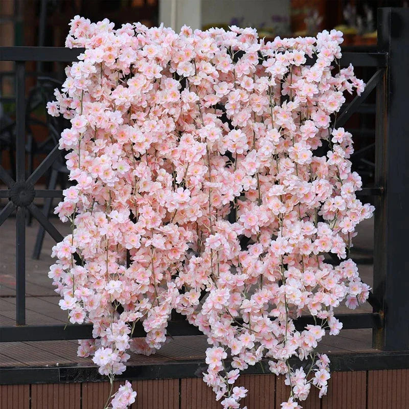 Kahaul Silk Cherry Blossom Vine