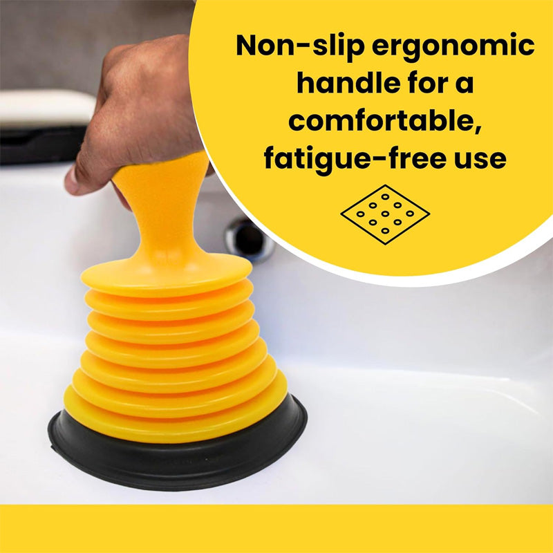 Mini Sink Drain Plunger – Unclog Drains Fast & Easy Compact & Powerful