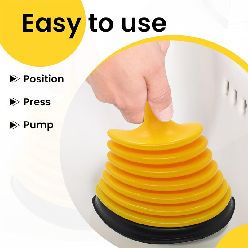 Mini Sink Drain Plunger – Unclog Drains Fast & Easy Compact & Powerful
