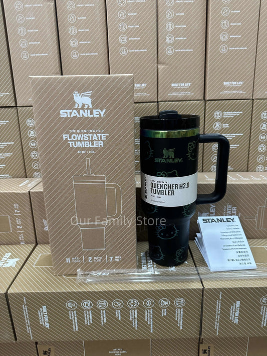 Stanley Quencher Tumbler Fancy Black